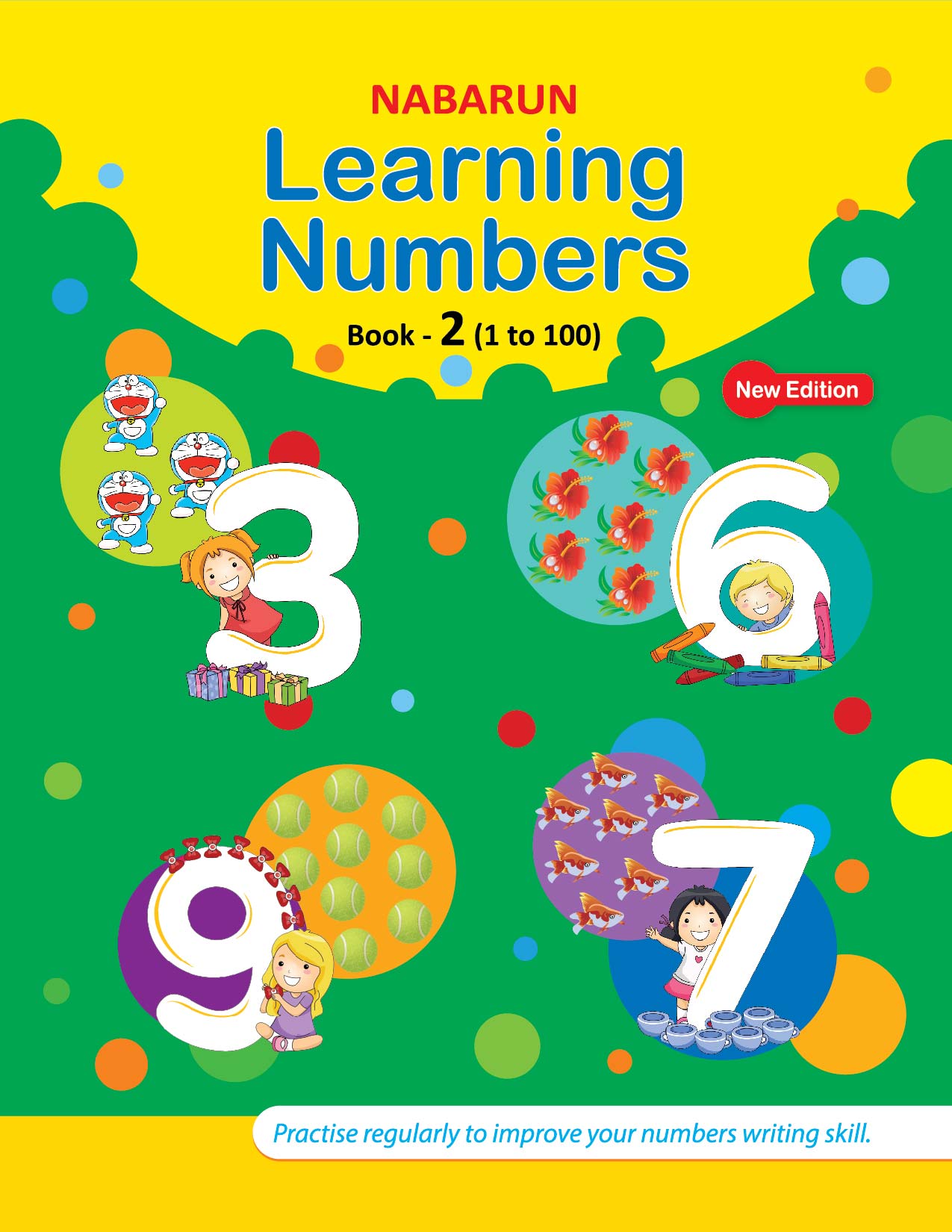 Nabarun Learning Numbers (1-100) Book-2